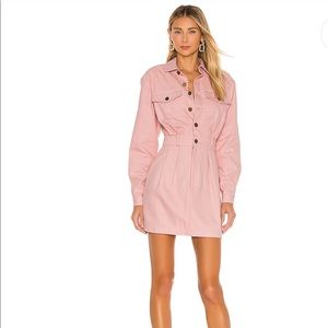 Tibby Mini Dress in Rose Pink LOVERS+FRIENDS
